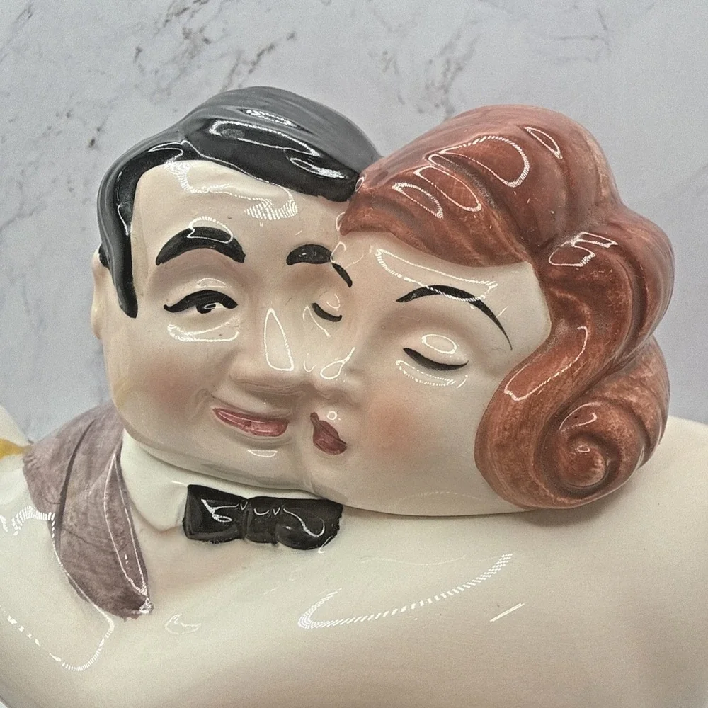 Vintage‎ Dept 56 Teatime Tango No. 5 Teapot 1988 Japan 7